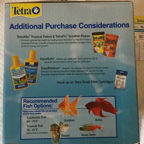 Tetra Accents New Tetra Bubbling Led Aquarium Kit Gallon Hexagon